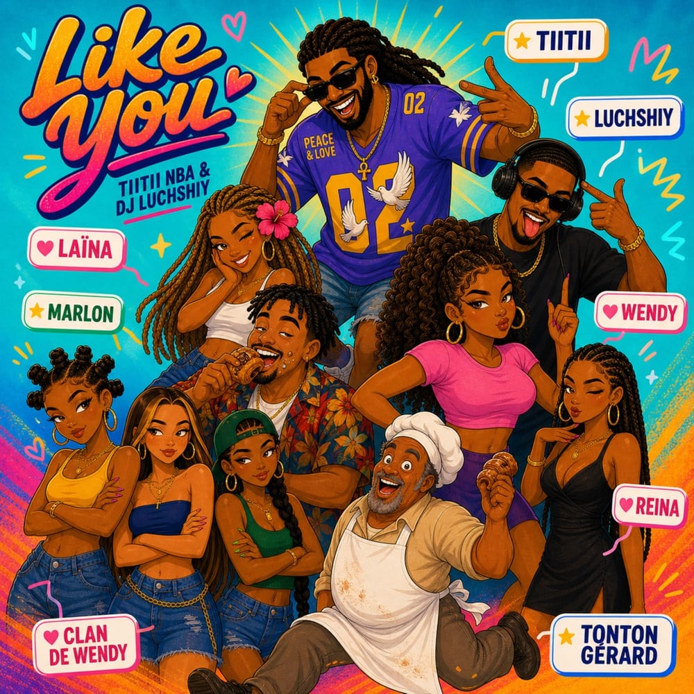 Cover of Like You, TIITII NBA current single